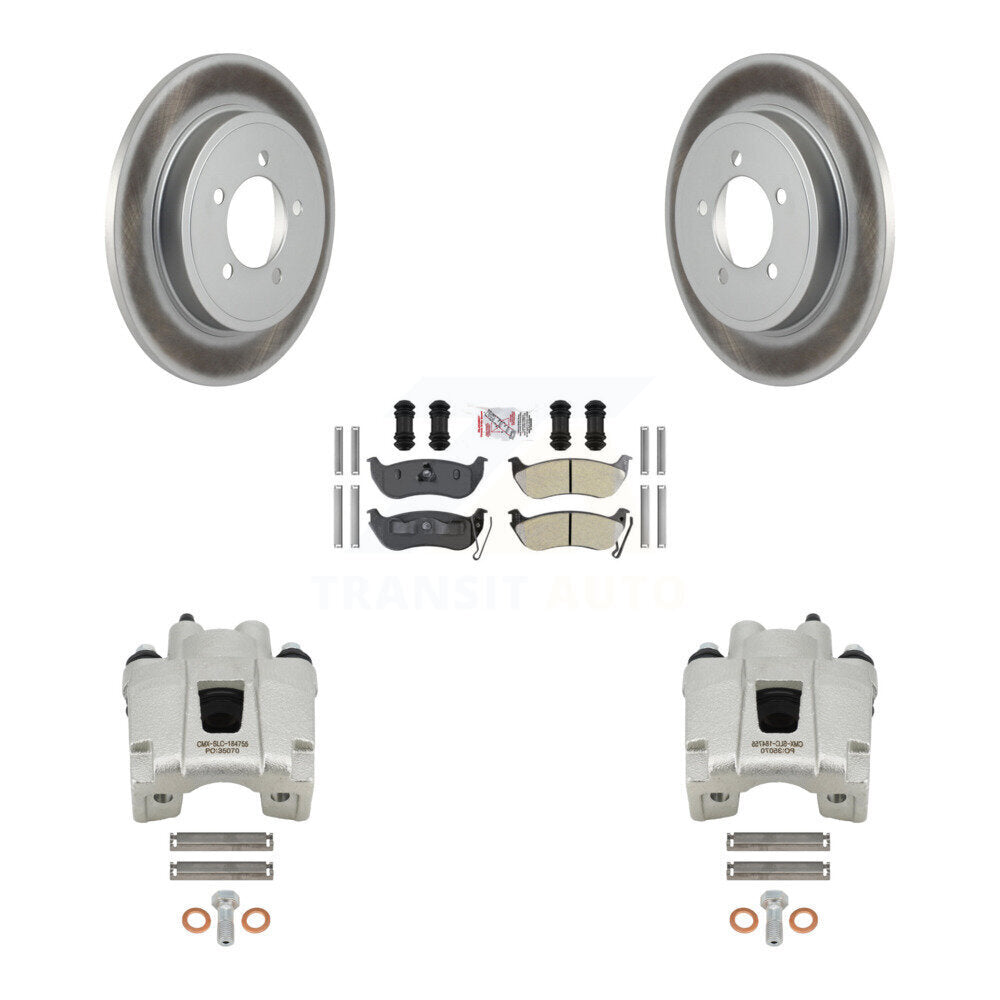 Transit Auto KCG-101172N Disc Brake Kit for 2006-2010 Ford Explorer Sport Trac, Ford Explorer, Mercury Mountaineer - Rear product image