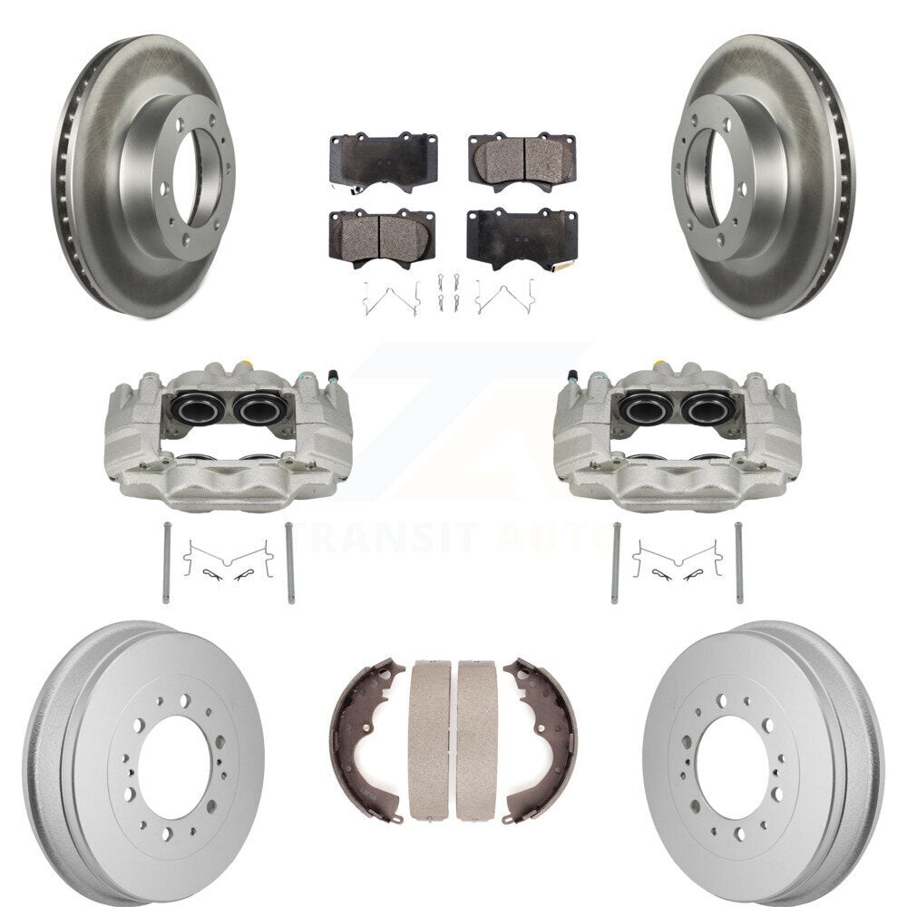 Transit Auto KCG-101172P Disc Brake Kit for 2021-2022 Toyota Tacoma - Front and Rear product image