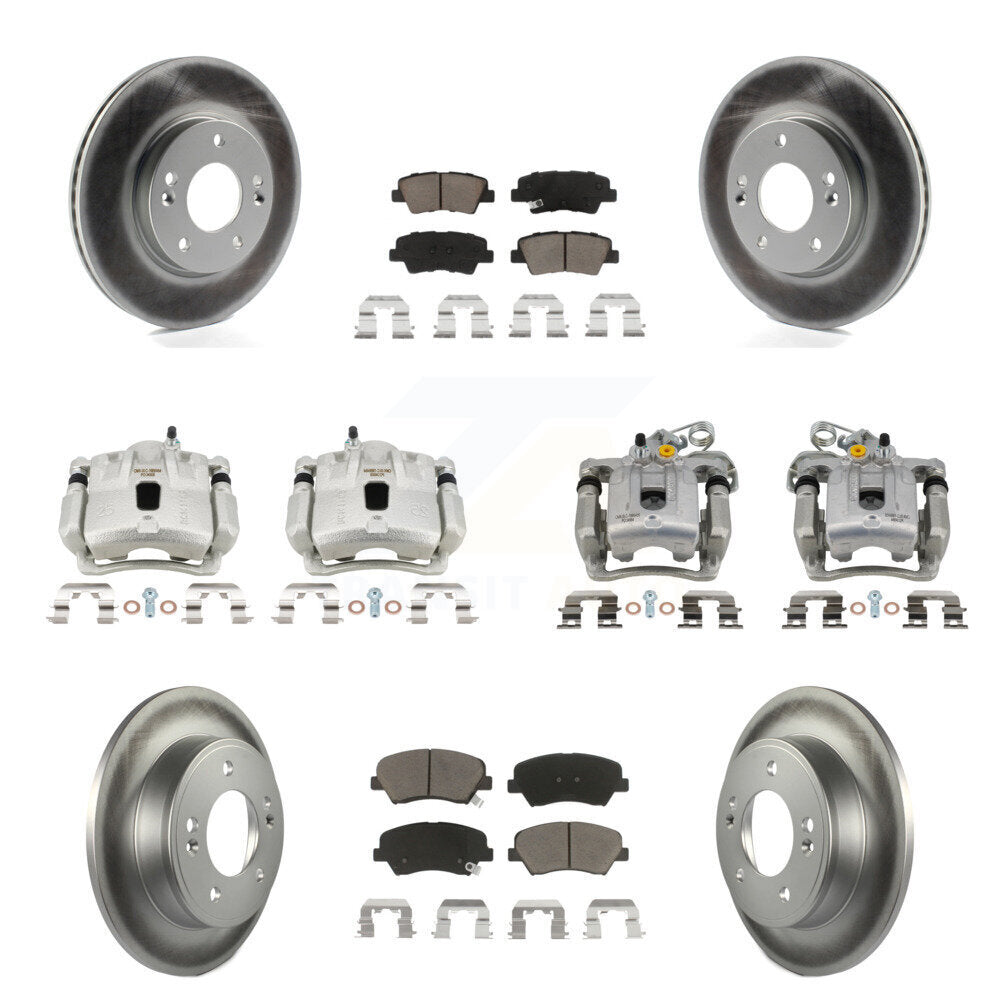 Transit Auto KCG-101173C Disc Brake Kit for 2013-2016 Hyundai Elantra, Hyundai Elantra Coupe - Front and Rear product image