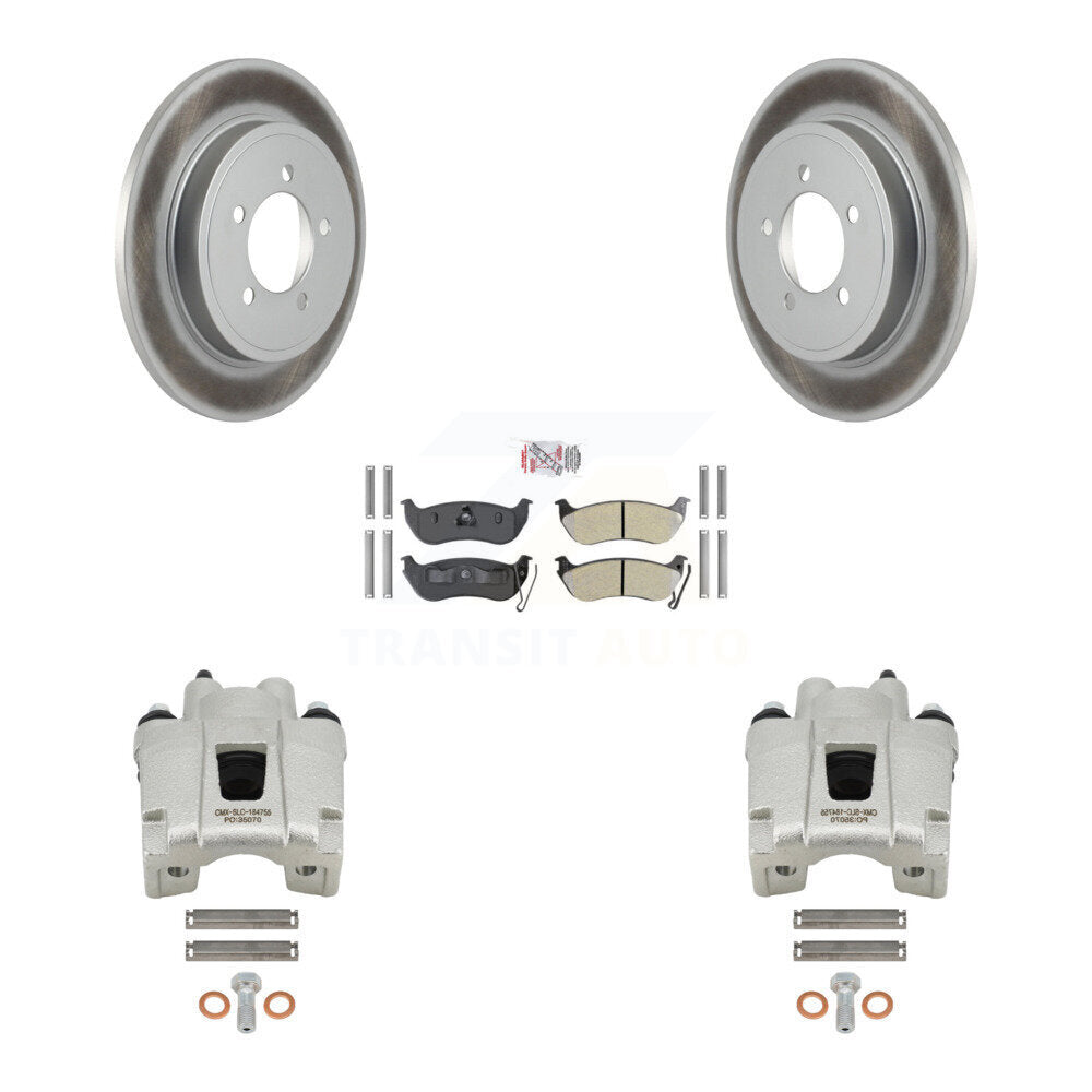 Transit Auto KCG-101173N Disc Brake Kit for 2006-2010 Ford Explorer Sport Trac, Ford Explorer, Mercury Mountaineer - Rear product image