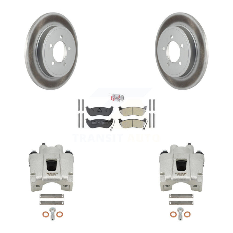 Transit Auto KCG-101173N Disc Brake Kit for 2006-2010 Ford Explorer Sport Trac, Ford Explorer, Mercury Mountaineer - Rear product image