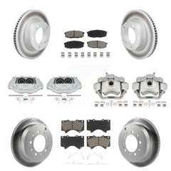 Transit Auto KCG-101174C Disc Brake Kit for 2008-2015 Lexus LX570, Toyota Land Cruiser - Front and Rear product image