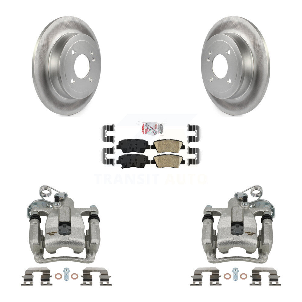 Transit Auto KCG-101174N Disc Brake Kit for 2012-2016 Hyundai Accent - Rear product image