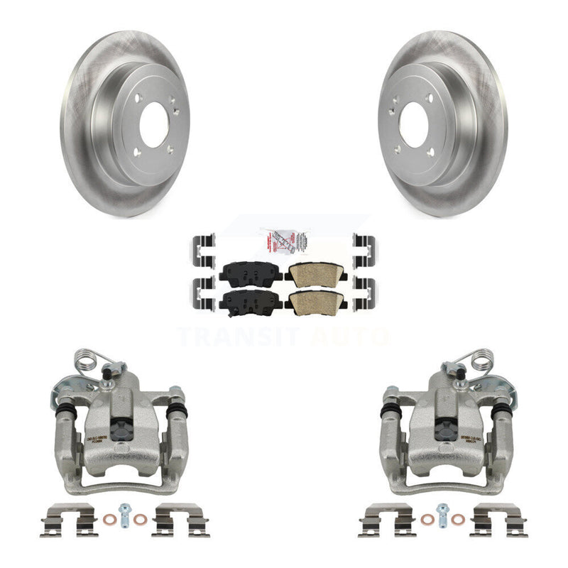 Transit Auto KCG-101174N Disc Brake Kit for 2012-2016 Hyundai Accent - Rear product image