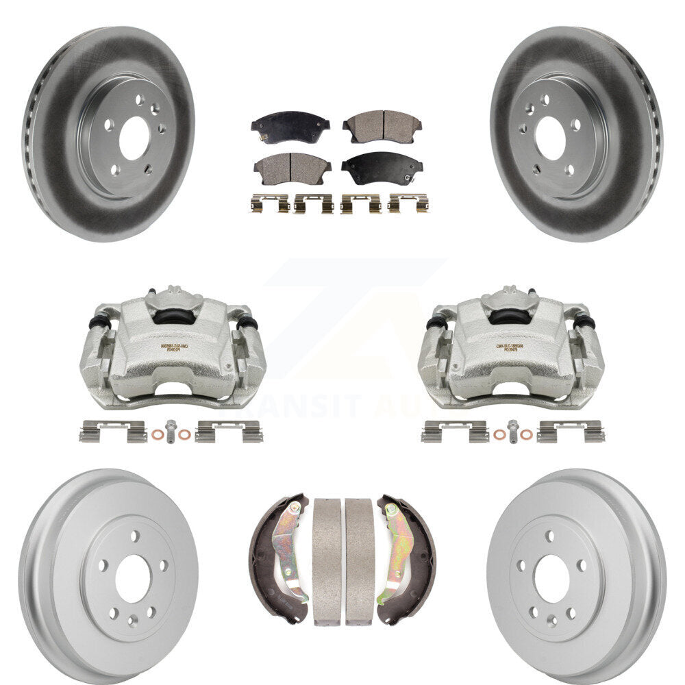 Transit Auto KCG-101174P Disc Brake Kit for 2013-2014 Chevrolet Sonic - Front and Rear product image
