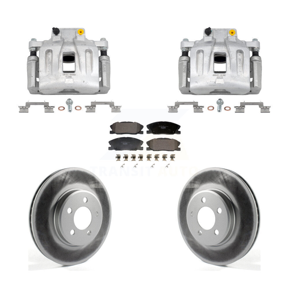 Transit Auto KCG-101174T Disc Brake Kit for 2014 Dodge Charger - Front product image
