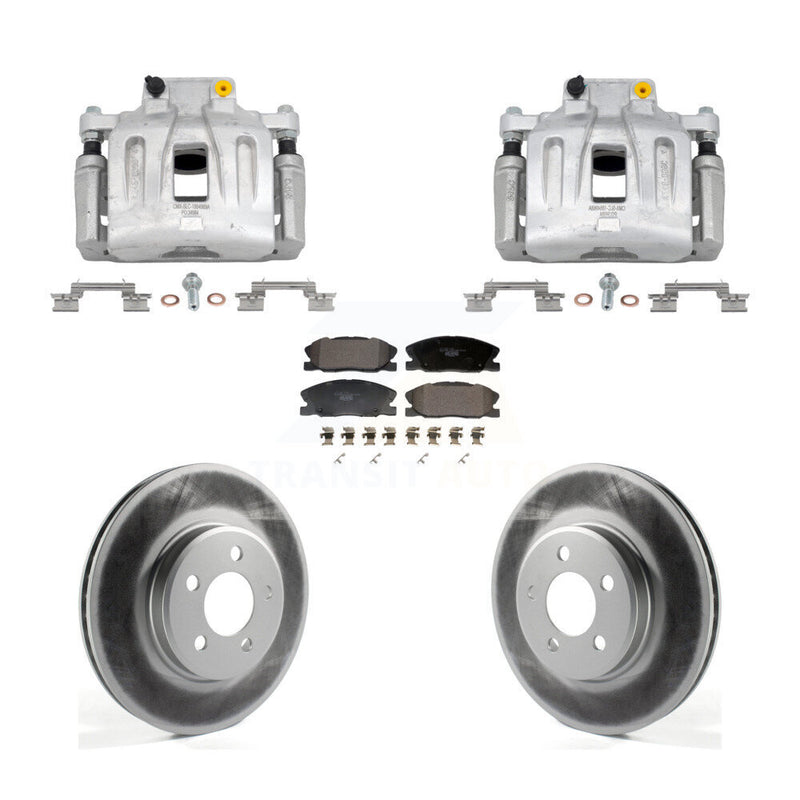 Transit Auto KCG-101174T Disc Brake Kit for 2014 Dodge Charger - Front product image
