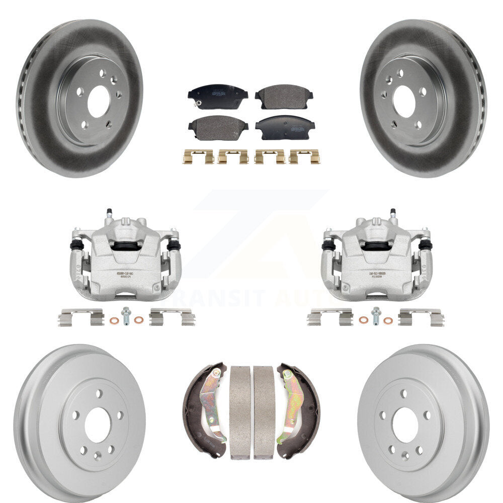 Transit Auto KCG-101175P Disc Brake Kit for 2013-2017 Chevrolet Trax - Front and Rear product image