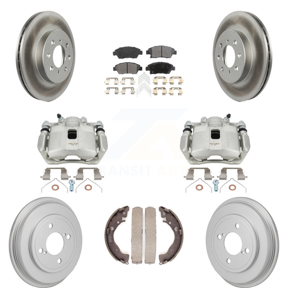 Transit Auto KCG-101176T Disc Brake Kit for 2013 Honda Fit - Front and Rear product image