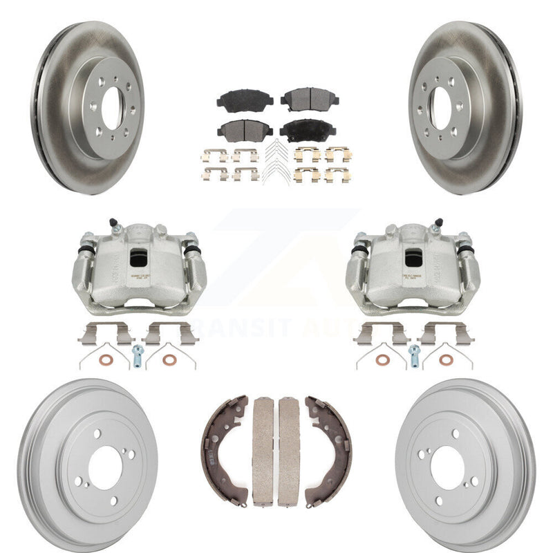 Transit Auto KCG-101177P Disc Brake Kit for 2013 Honda Fit - Front and Rear product image