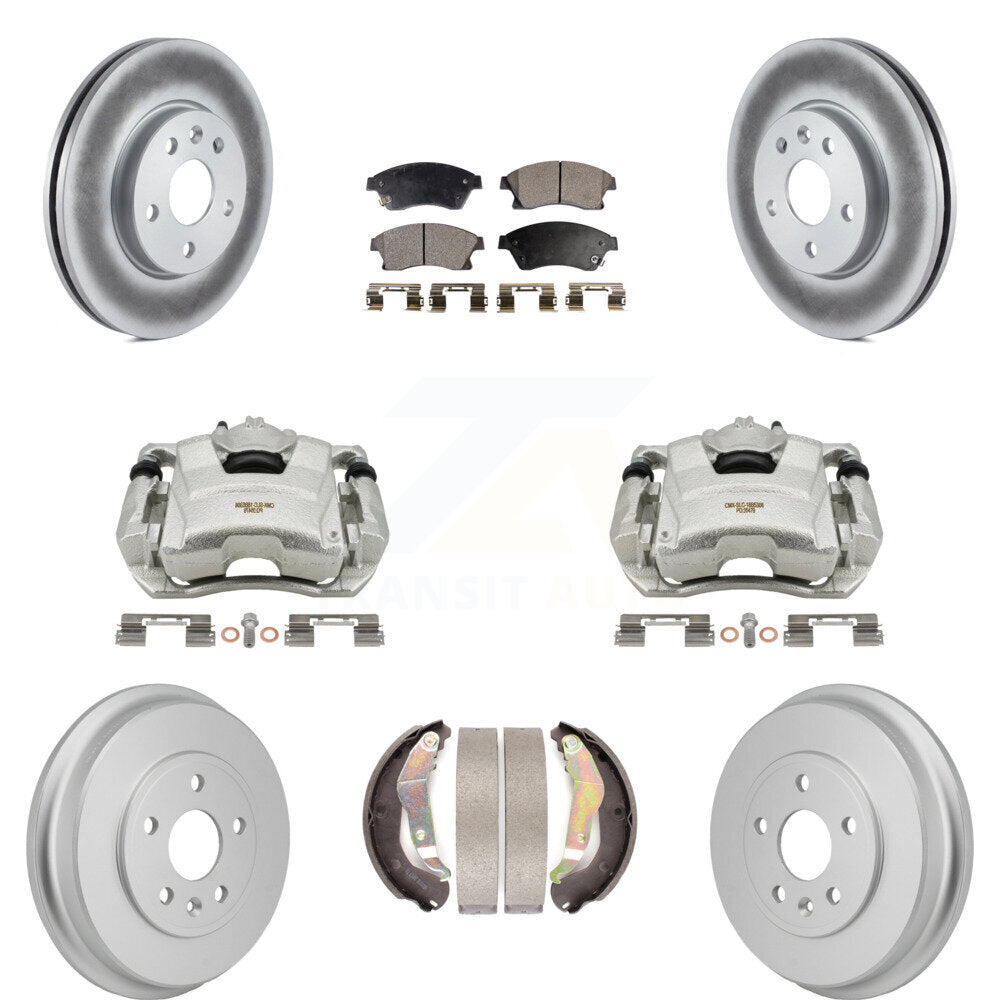 Transit Auto KCG-101177T Disc Brake Kit for 2012-2017 Chevrolet Sonic - Front and Rear product image