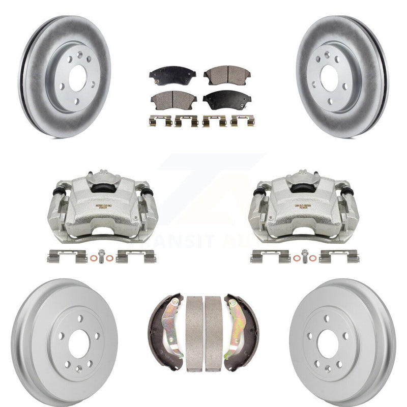 Transit Auto KCG-101177T Disc Brake Kit for 2012-2017 Chevrolet Sonic - Front and Rear product image