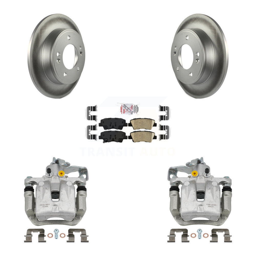 Transit Auto KCG-101178N Disc Brake Kit for 2013-2017 Hyundai Elantra GT, Kia Forte, Kia Forte Koup & more - Rear product image