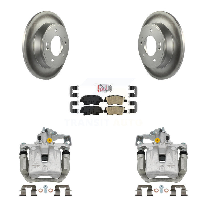Transit Auto KCG-101178N Disc Brake Kit for 2013-2017 Hyundai Elantra GT, Kia Forte, Kia Forte Koup & more - Rear product image