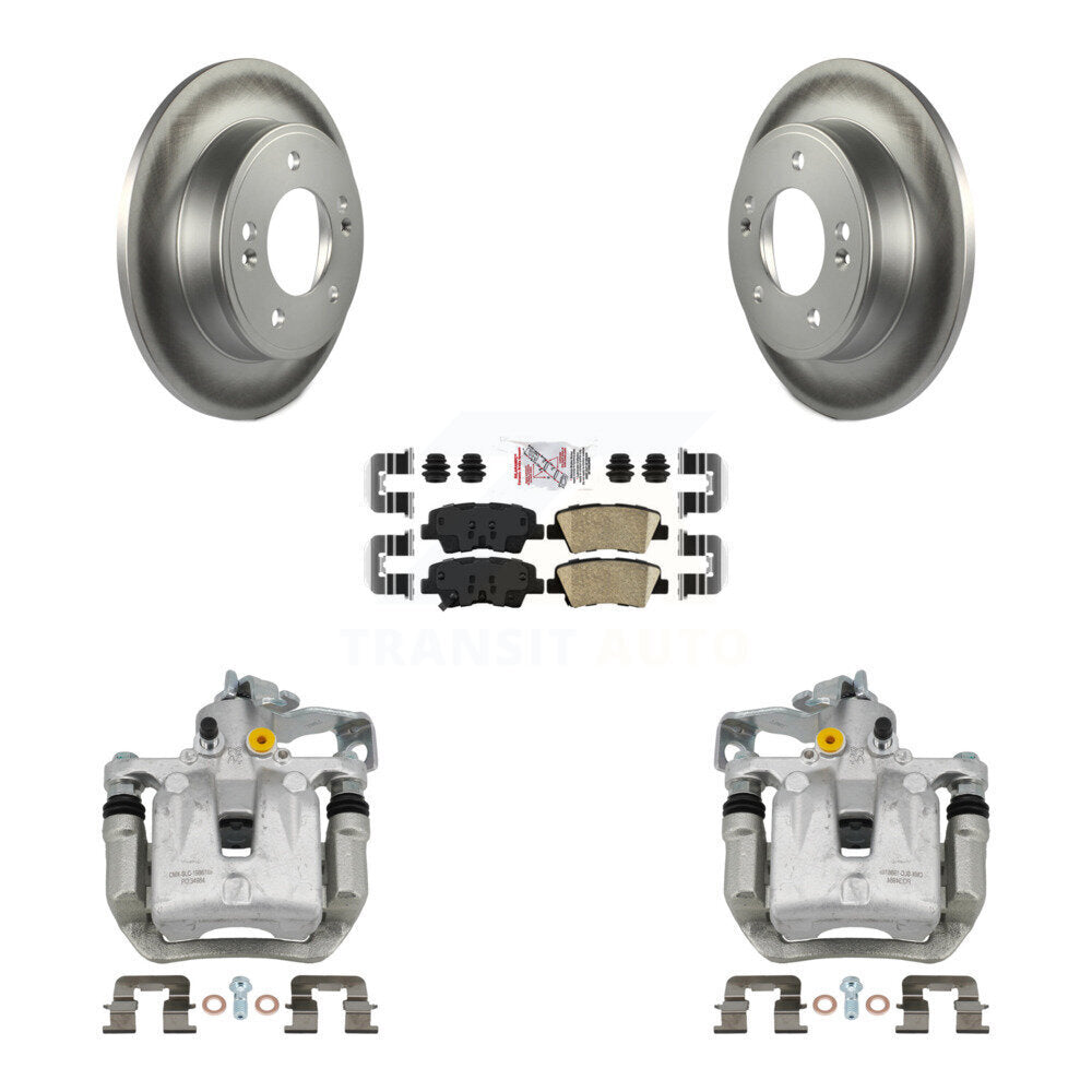 Transit Auto KCG-101179N Disc Brake Kit for 2013-2017 Hyundai Elantra GT, Kia Forte, Kia Forte Koup & more - Rear product image