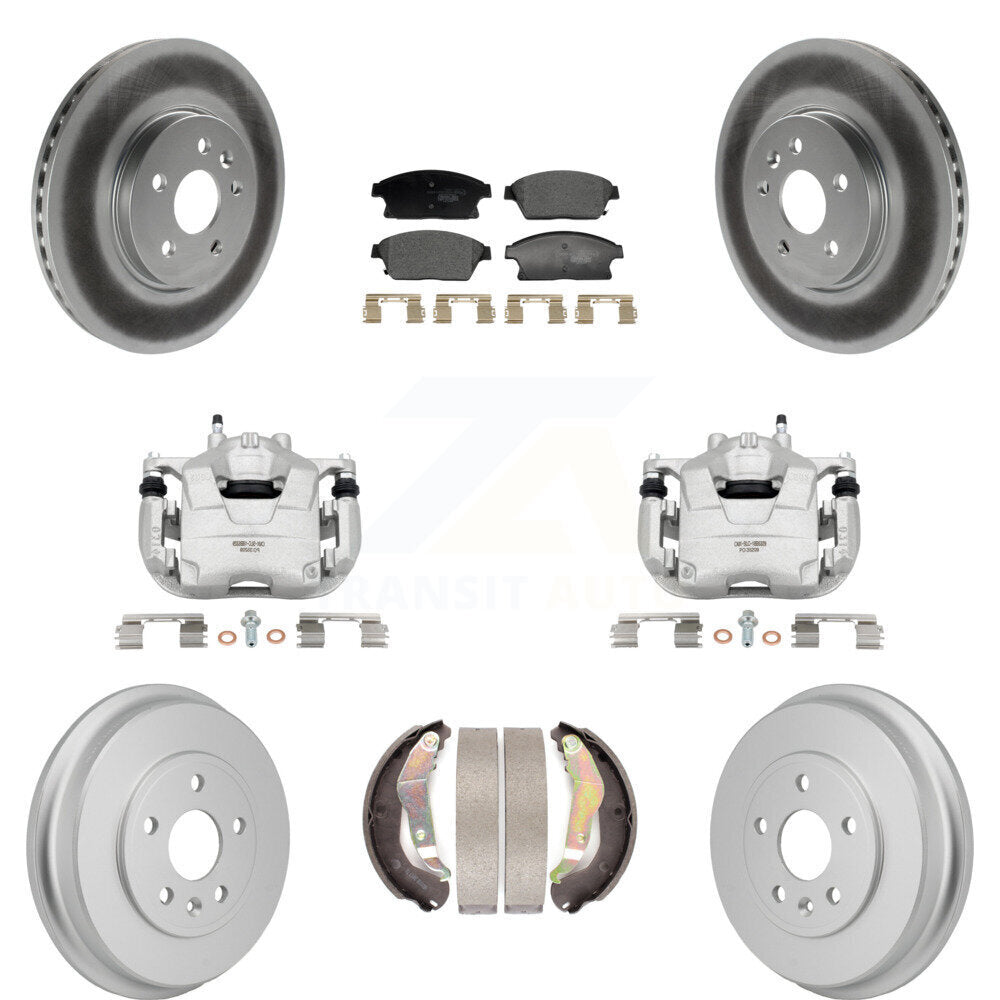 Transit Auto KCG-101179T Disc Brake Kit for 2013-2017 Chevrolet Trax - Front and Rear product image