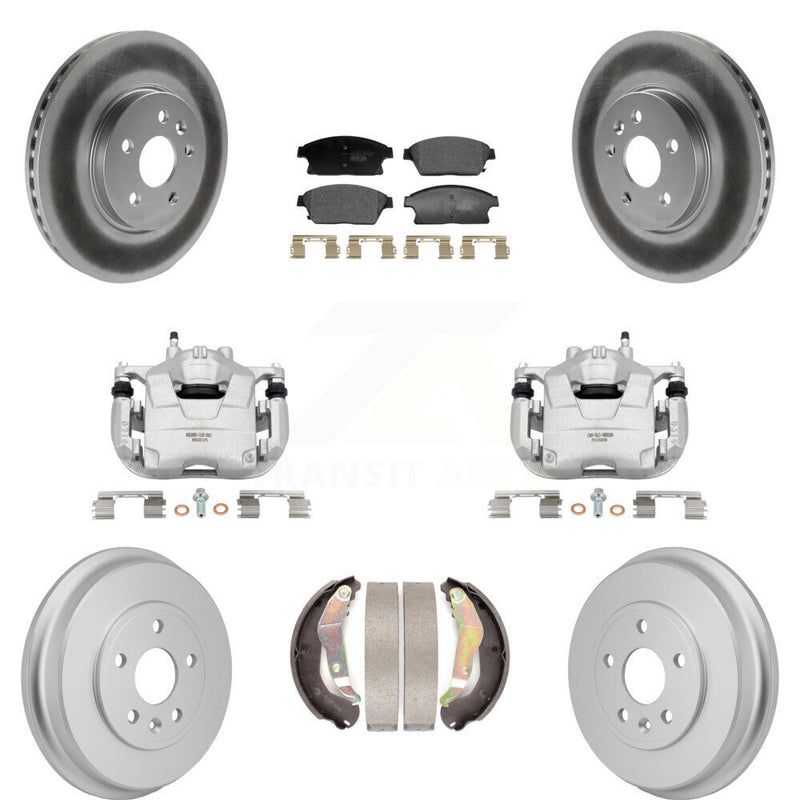 Transit Auto KCG-101179T Disc Brake Kit for 2013-2017 Chevrolet Trax - Front and Rear product image