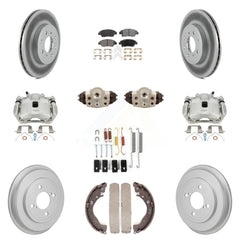 Transit Auto KCG-101181P Disc Brake Kit for 2015-2019 Honda Fit - Front and Rear product image