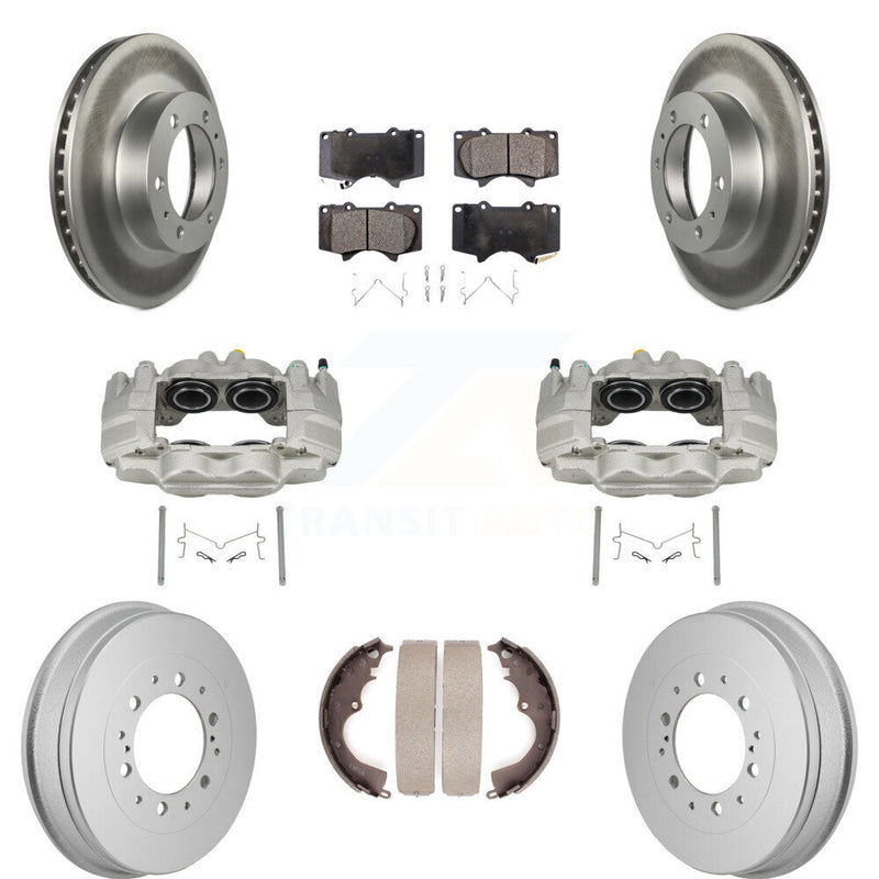 Transit Auto KCG-101181T Disc Brake Kit for 2021-2022 Toyota Tacoma - Front and Rear product image