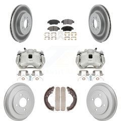 Transit Auto KCG-101182T Disc Brake Kit for 2015-2020 Honda Fit - Front and Rear product image