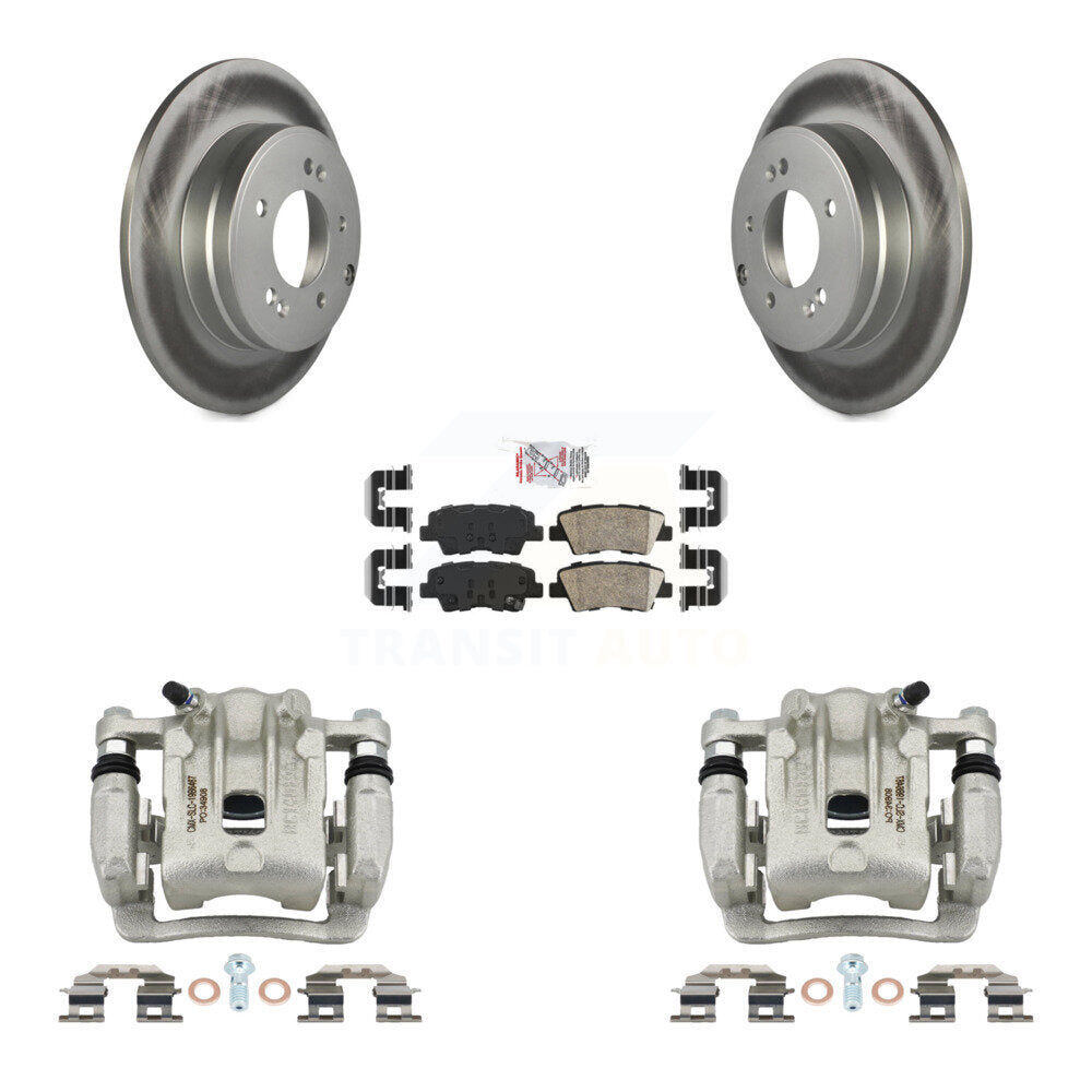 Transit Auto KCG-101185N Disc Brake Kit for 2011-2017 Hyundai Azera, Kia Optima - Rear product image