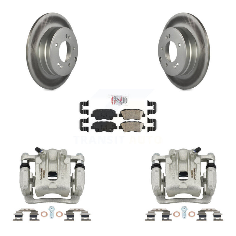 Transit Auto KCG-101185N Disc Brake Kit for 2011-2017 Hyundai Azera, Kia Optima - Rear product image
