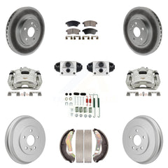 Transit Auto KCG-101187P Disc Brake Kit for 2013-2014 Chevrolet Sonic - Front and Rear product image