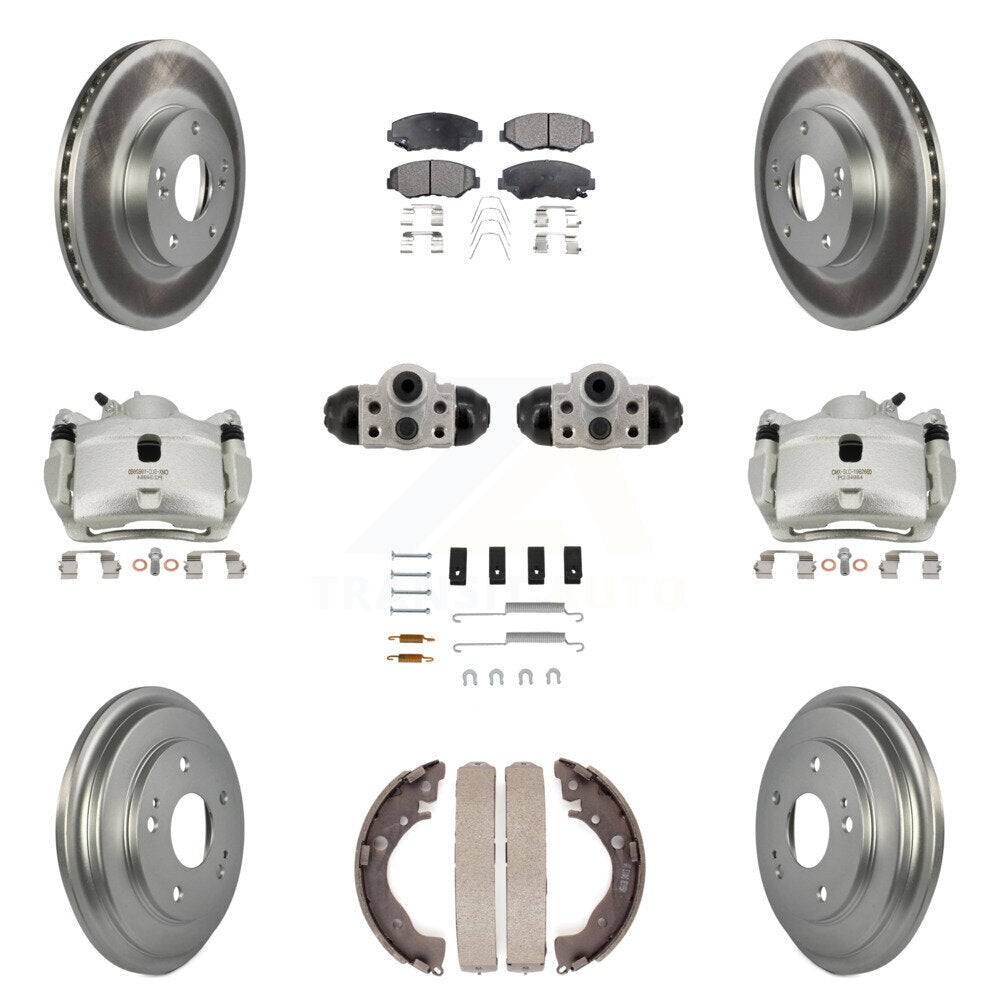 Transit Auto KCG-101188T Disc Brake Kit for 2014-2015 Honda Civic - Front and Rear product image