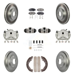 Transit Auto KCG-101188T Disc Brake Kit for 2014-2015 Honda Civic - Front and Rear product image