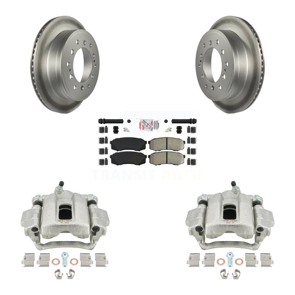 Transit Auto KCG-101192N Disc Brake Kit for 2010-2014 Toyota FJ Cruiser - Rear product image