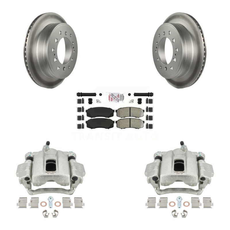 Transit Auto KCG-101192N Disc Brake Kit for 2010-2014 Toyota FJ Cruiser - Rear product image
