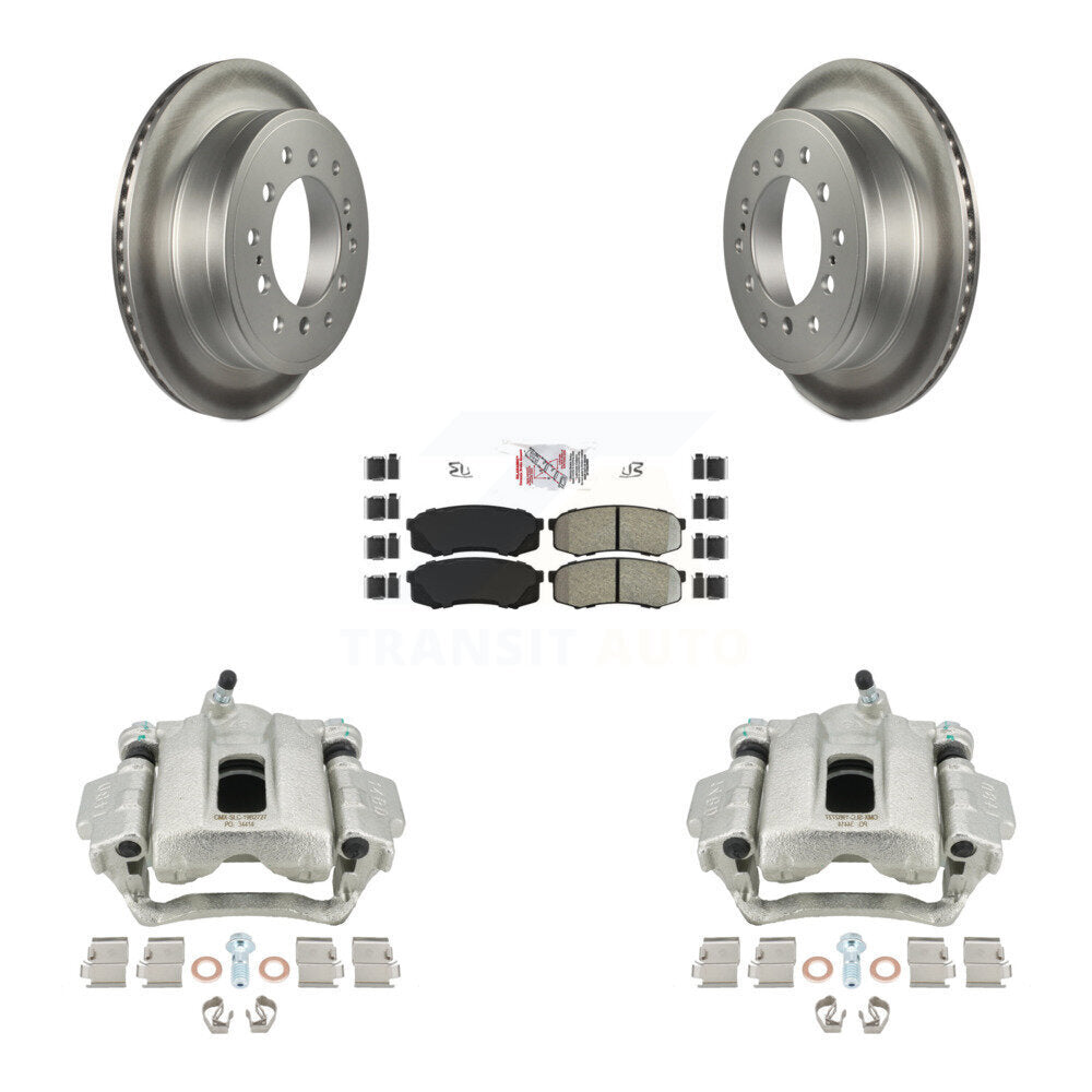 Transit Auto KCG-101193N Disc Brake Kit for 2010-2014 Toyota FJ Cruiser - Rear product image