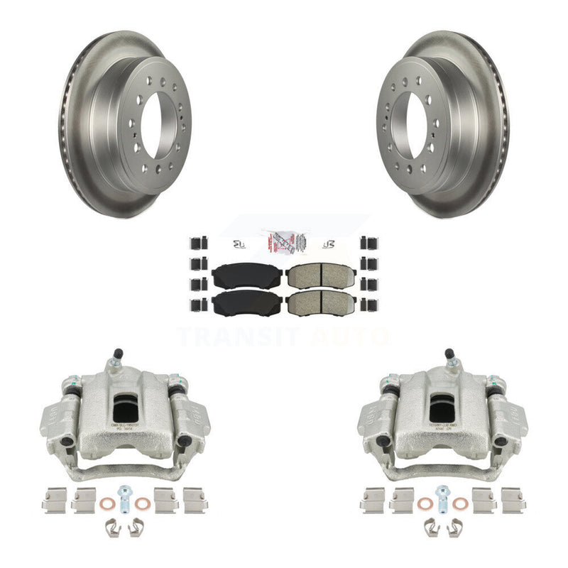 Transit Auto KCG-101193N Disc Brake Kit for 2010-2014 Toyota FJ Cruiser - Rear product image