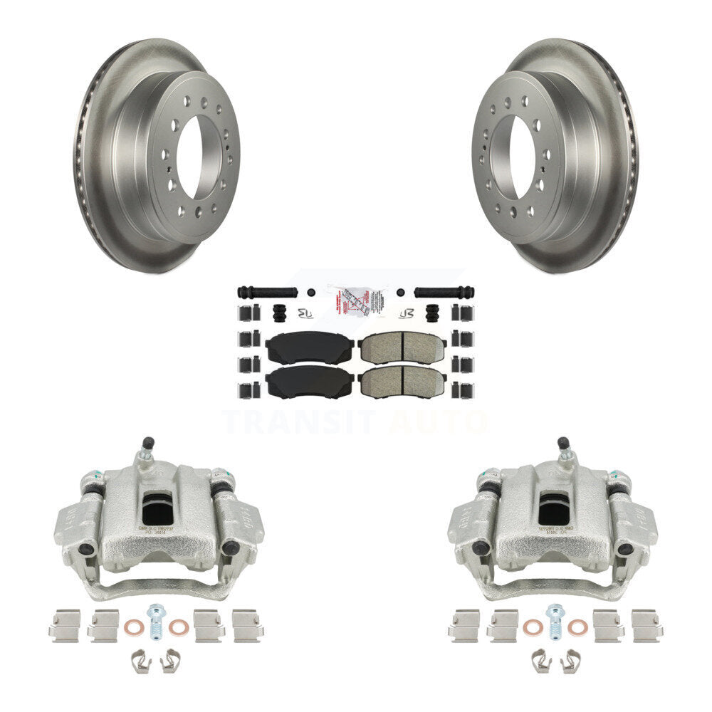 Transit Auto KCG-101194N Disc Brake Kit for 2010-2022 Lexus GX460, Toyota 4Runner - Rear product image
