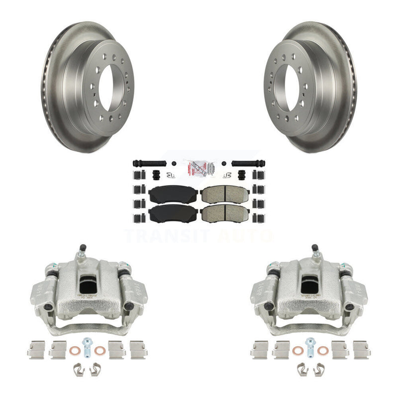 Transit Auto KCG-101194N Disc Brake Kit for 2010-2022 Lexus GX460, Toyota 4Runner - Rear product image