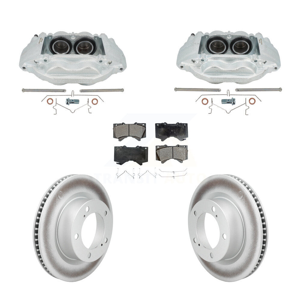 Transit Auto KCG-101194T Disc Brake Kit for 2008-2015 Lexus LX570, Toyota Land Cruiser - Front product image