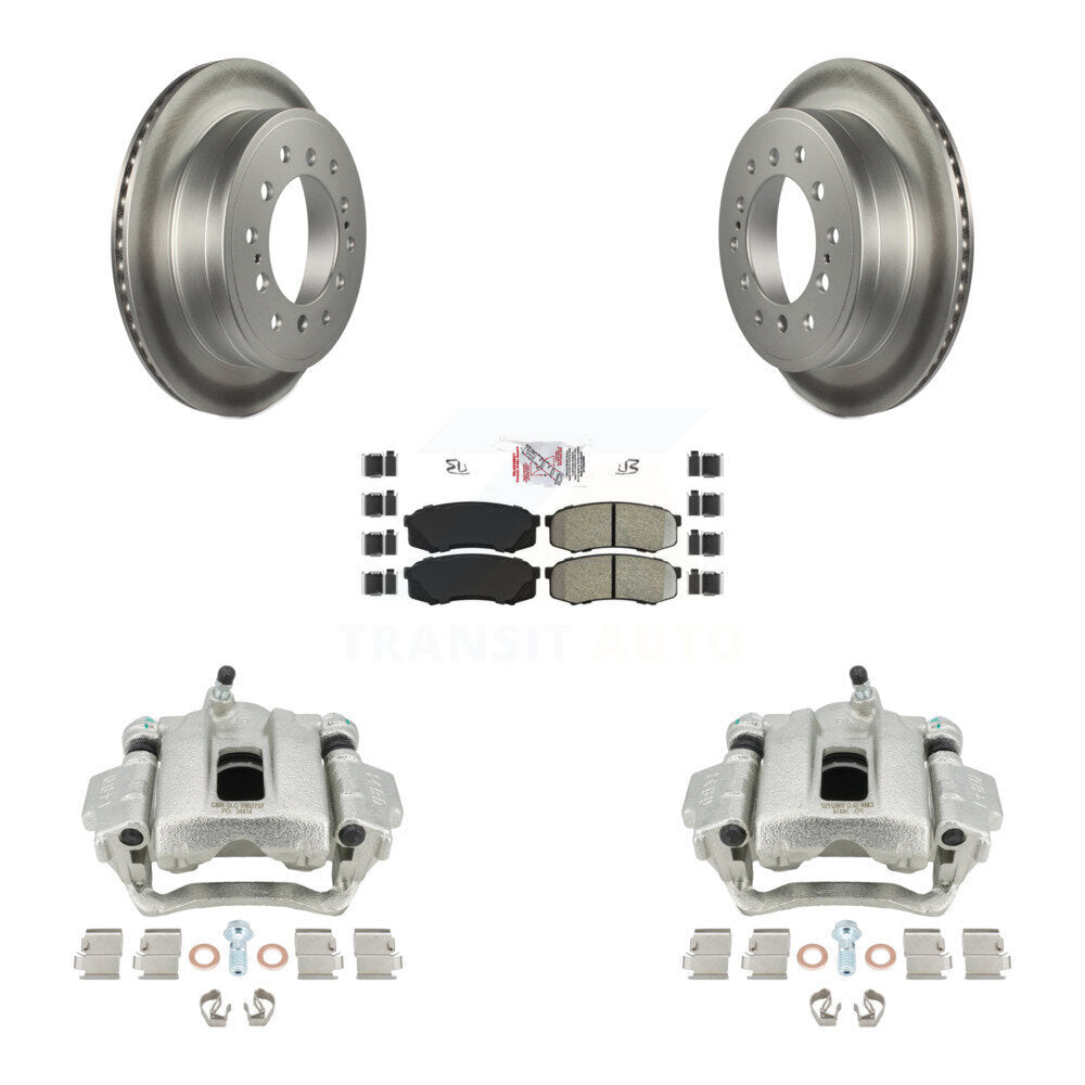 Transit Auto KCG-101195N Disc Brake Kit for 2010-2022 Lexus GX460, Toyota 4Runner - Rear product image