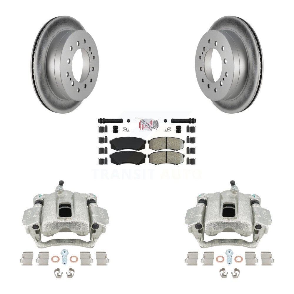 Transit Auto KCG-101196N Disc Brake Kit for 2001-2009 Lexus GX470, Toyota Sequoia - Rear product image