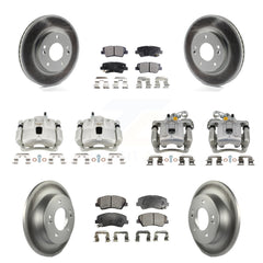 Transit Auto KCG-101196T Disc Brake Kit for 2013-2016 Hyundai Elantra, Hyundai Elantra Coupe - Front and Rear product image