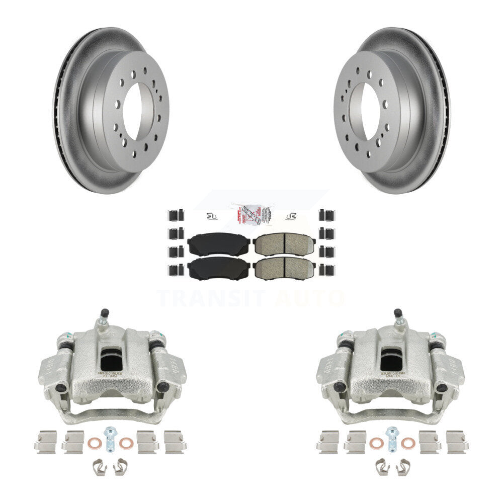 Transit Auto KCG-101197N Disc Brake Kit for 2001-2009 Lexus GX470, Toyota Sequoia - Rear product image