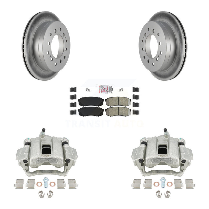 Transit Auto KCG-101197N Disc Brake Kit for 2001-2009 Lexus GX470, Toyota Sequoia - Rear product image