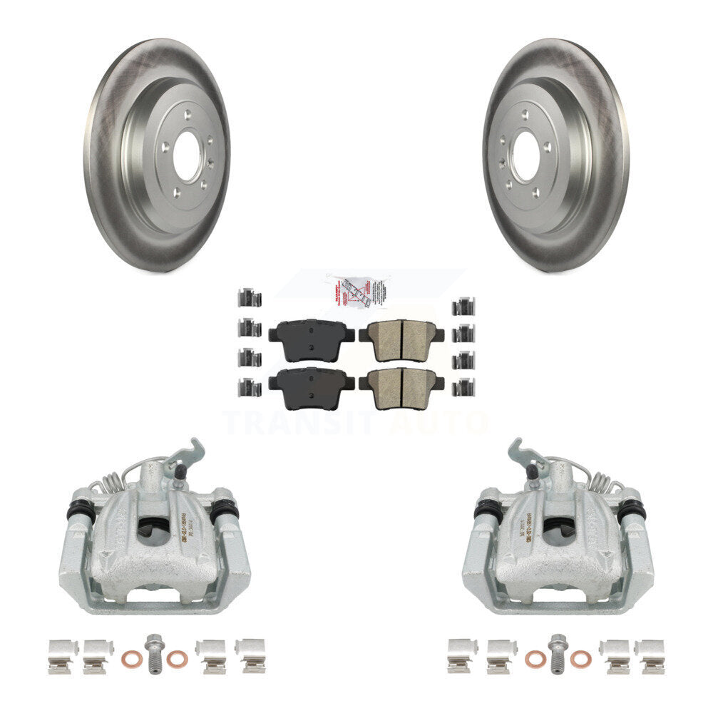 Transit Auto KCG-101200N Disc Brake Kit for 2005-2009 Ford Taurus, Ford Taurus X, Mercury Sable & more - Rear product image