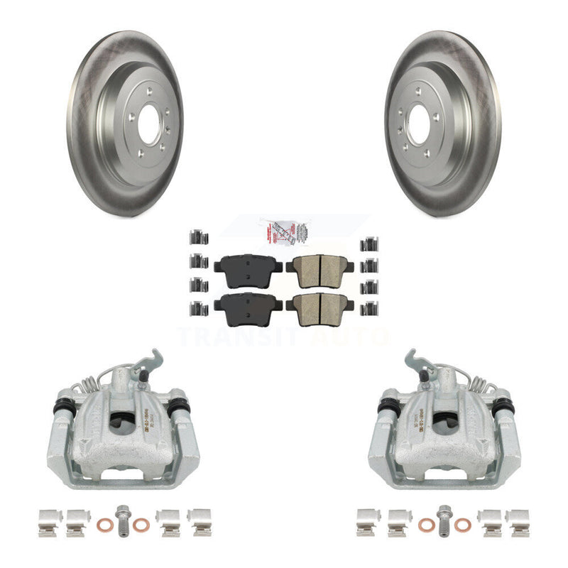 Transit Auto KCG-101200N Disc Brake Kit for 2005-2009 Ford Taurus, Ford Taurus X, Mercury Sable & more - Rear product image