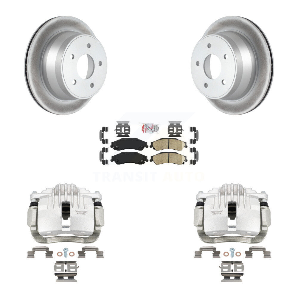 Transit Auto KCG-101201N Disc Brake Kit for 1997-2005 Chevrolet S10, Chevrolet Blazer, GMC Jimmy & more - Rear product image