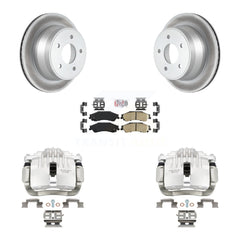 Transit Auto KCG-101201N Disc Brake Kit for 1997-2005 Chevrolet S10, Chevrolet Blazer, GMC Jimmy & more - Rear product image