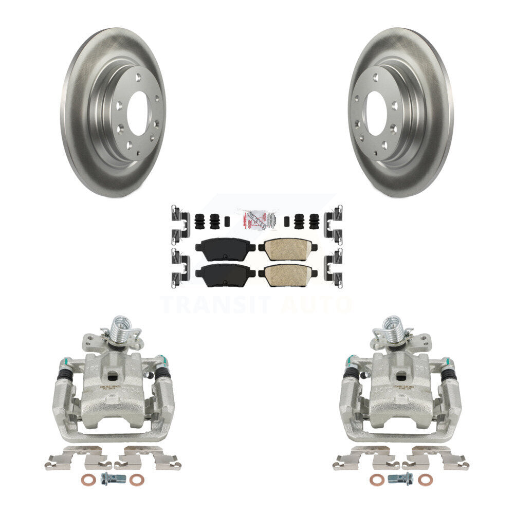 Transit Auto KCG-101227N Disc Brake Kit for 2006-2013 Mazda 6, Lincoln MKZ, Ford Fusion & more - Rear product image