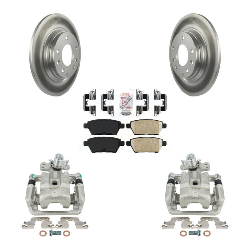 Transit Auto KCG-101228N Disc Brake Kit for 2006-2013 Mazda 6, Lincoln MKZ, Ford Fusion & more - Rear product image
