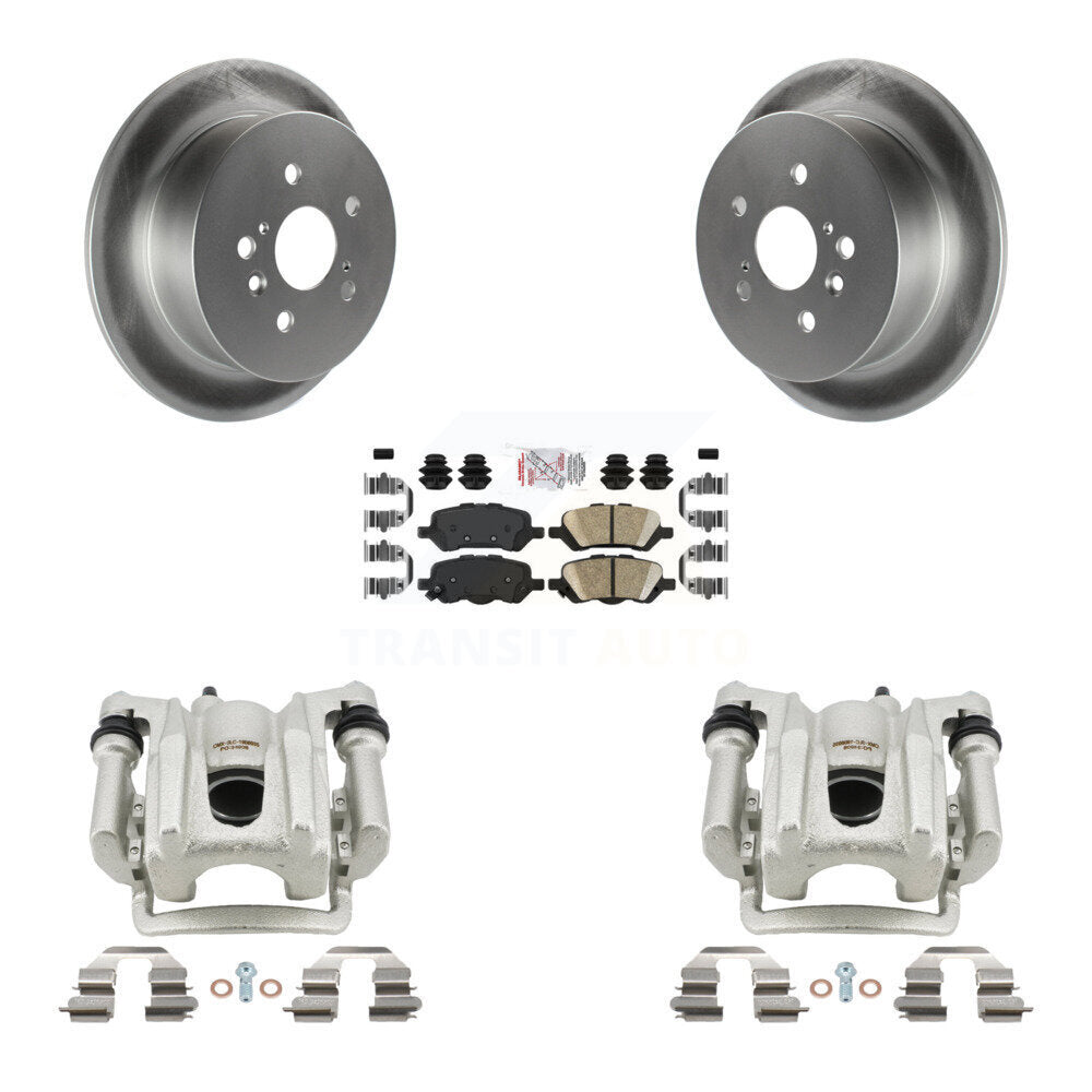 Transit Auto KCG-101233N Disc Brake Kit for 2009-2016 Toyota Venza - Rear product image
