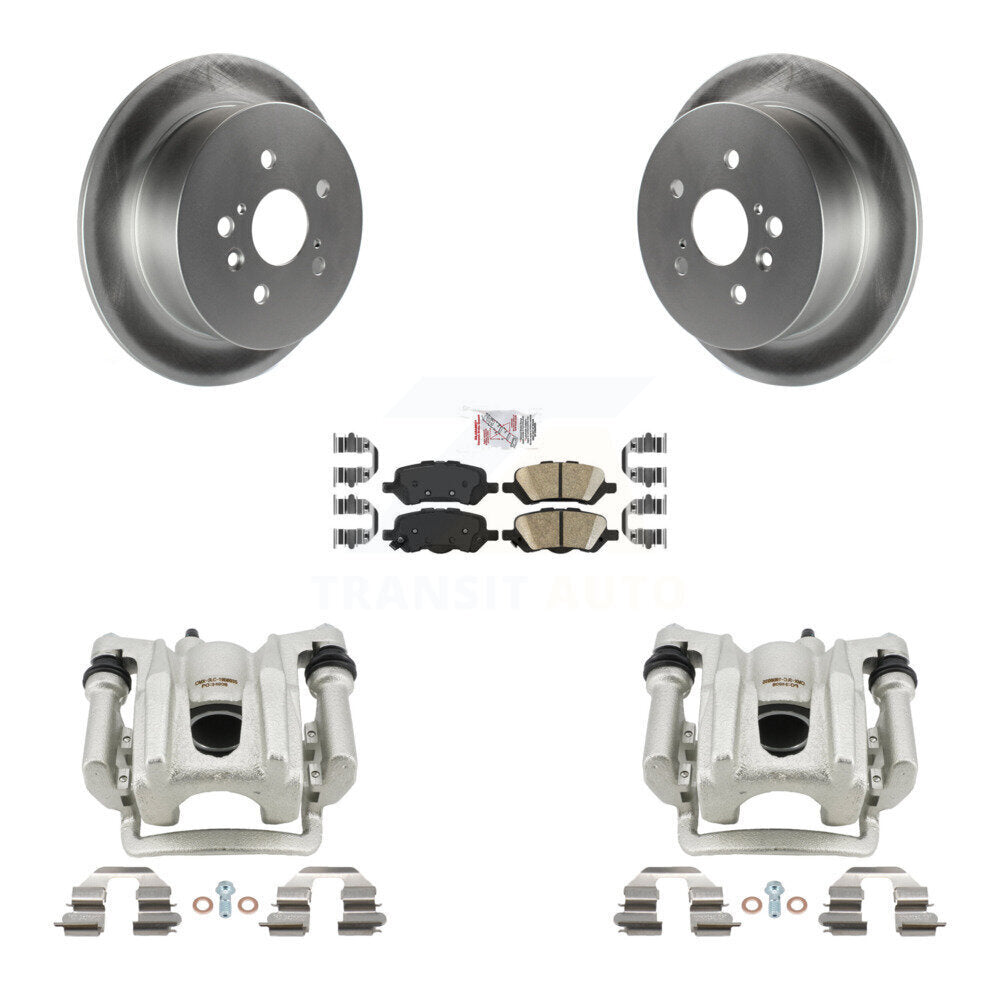 Transit Auto KCG-101234N Disc Brake Kit for 2009-2016 Toyota Venza - Rear product image