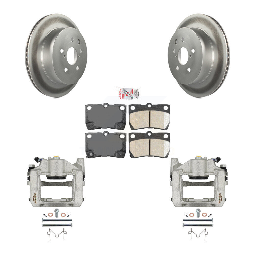Transit Auto KCG-101245N Disc Brake Kit for 2006-2013 Lexus IS350, Lexus GS460, Lexus GS350 & more - Rear product image